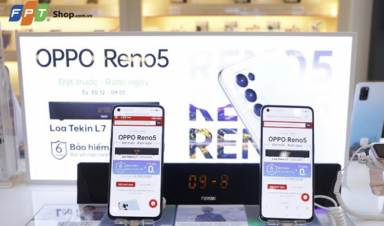 FPT Shop bắt đầu nhận đặt cọc OPPO Reno5